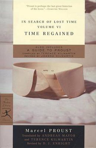 Cover image for In Search of Lost Time, Volume VI: Time Regained