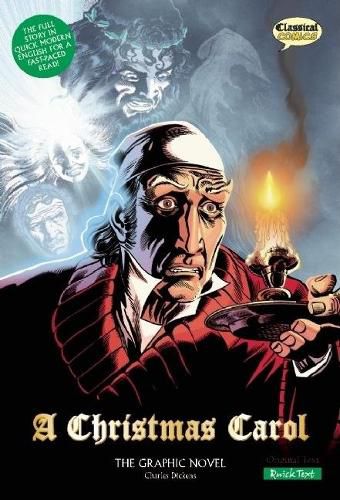 Cover image for A Christmas Carol the Graphic Novel: Quick Text