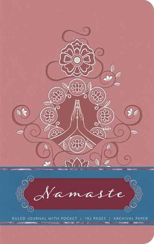 Cover image for Namaste Hardcover Ruled Journal