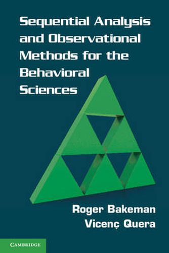 Cover image for Sequential Analysis and Observational Methods for the Behavioral Sciences