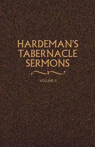 Cover image for Hardeman's Tabernacle Sermons Volume II