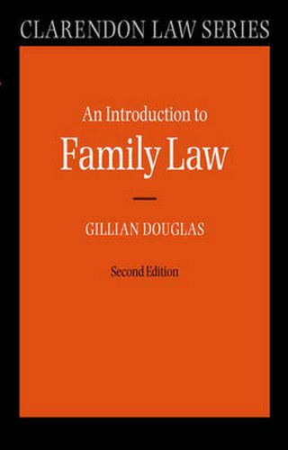 Cover image for An Introduction to Family Law