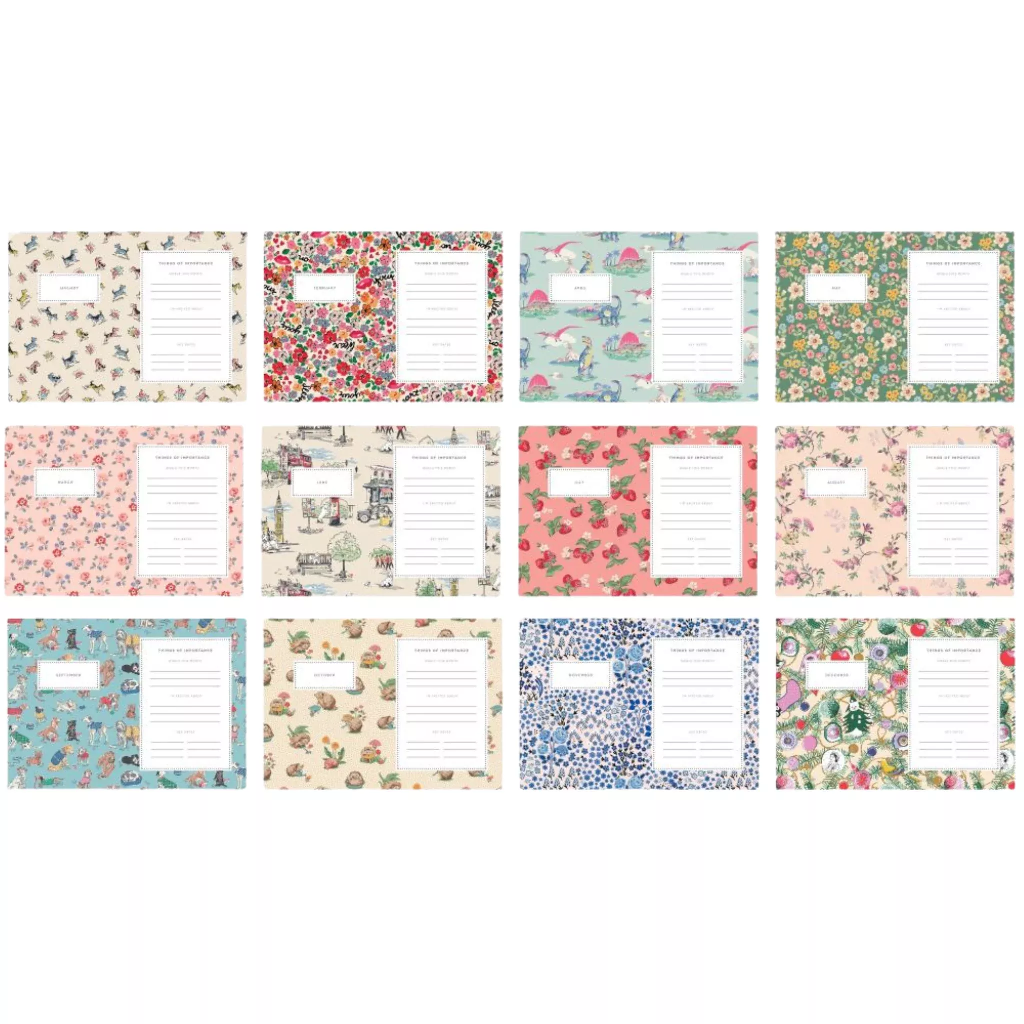 Cath Kidston Floral Ditsy A6 Diary 2026 
