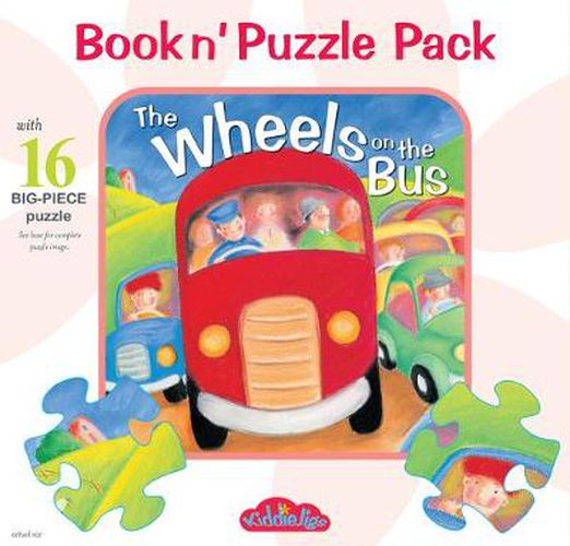 Cover image for Wheels on the Bus Book n' Puzzle Pack: 16 Big-Piece Puzzle with board book