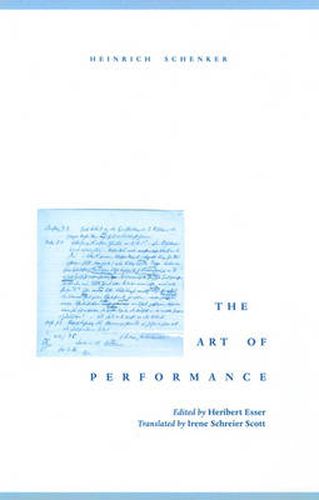 Cover image for The Art of Performance