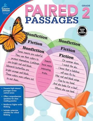 Cover image for Paired Passages, Grade 2