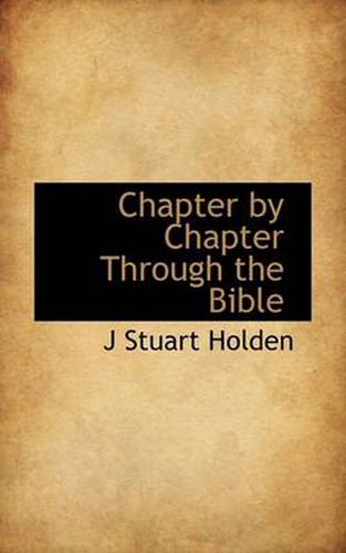 Cover image for Chapter by Chapter Through the Bible