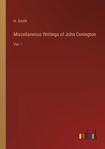 Cover image for Miscellaneous Writings of John Conington