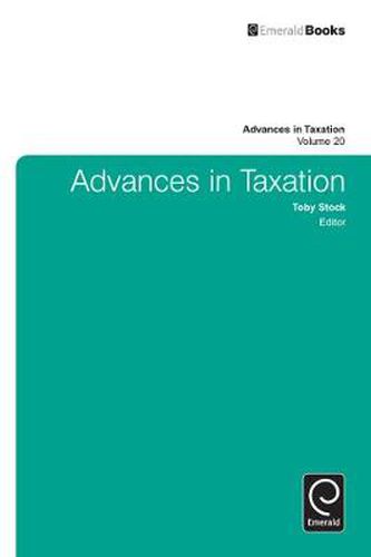 Cover image for Advances in Taxation