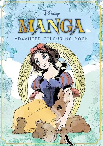 Cover image for Disney Manga: Advanced Colouring Book