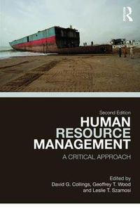 Cover image for Human Resource Management: A Critical Approach