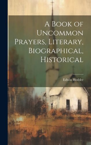 Cover image for A Book of Uncommon Prayers, Literary, Biographical, Historical