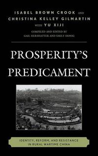 Cover image for Prosperity's Predicament: Identity, Reform, and Resistance in Rural Wartime China