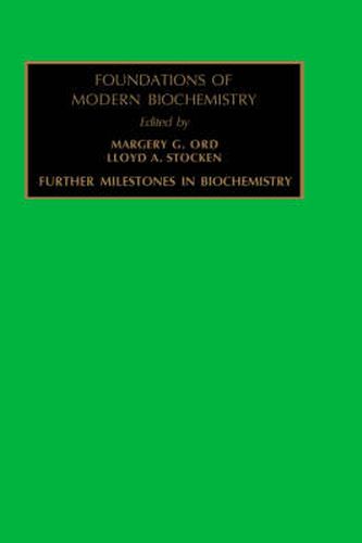 Cover image for Further Milestones in Biochemistry
