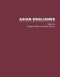 Cover image for Asian Englishes