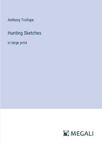 Cover image for Hunting Sketches