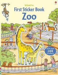 Cover image for First Sticker Book Zoo