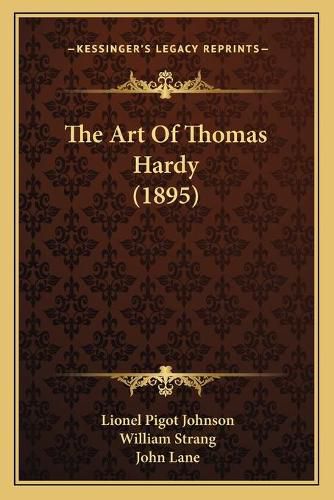 The Art of Thomas Hardy (1895)