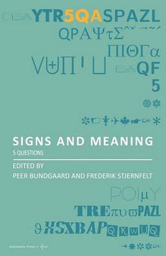 Cover image for Signs and Meaning: 5 Questions