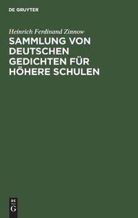 Cover image for Sammlung von deutschen Gedichten fur hoehere Schulen