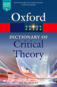 Cover image for A Dictionary of Critical Theory