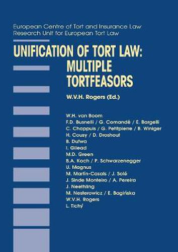 Cover image for Unification of Tort Law: Multiple Tortfeasors