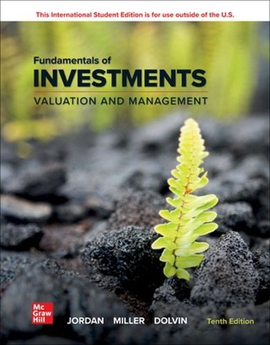 Fundamentals of Investments: Valuation and Management ISE