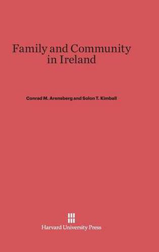 Family and Community in Ireland