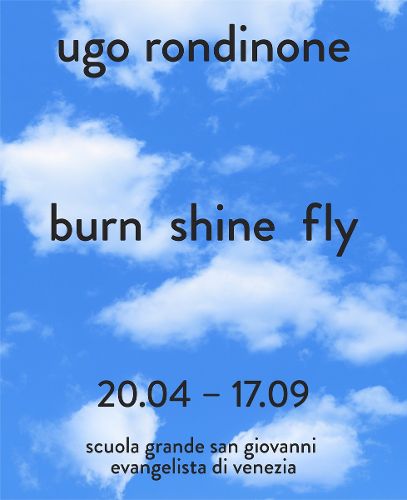 Cover image for Ugo Rondinone (Bilingual edition): burn shine fly
