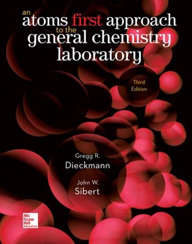 Cover image for LAB MANUAL FOR CHEMISTRY: ATOMS FIRST