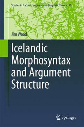 Cover image for Icelandic Morphosyntax and Argument Structure