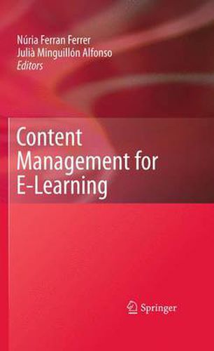Cover image for Content Management for E-Learning