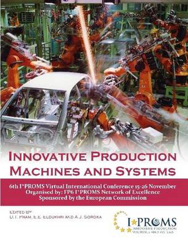 Cover image for Innovative Production Machines and Systems - 6th I*PROMS Virtual Conference