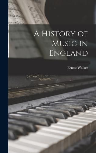 Cover image for A History of Music in England