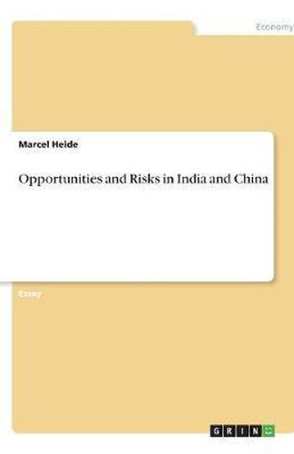Cover image for Opportunities and Risks in India and China