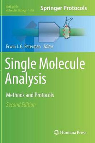 Cover image for Single Molecule Analysis: Methods and Protocols