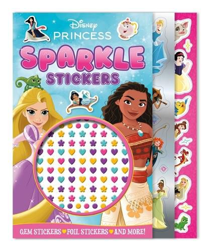 Cover image for Disney Princess: Sparkle Stickers