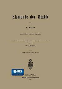 Cover image for Elemente Der Statik