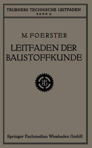 Leitfaden Der Baustoffkunde