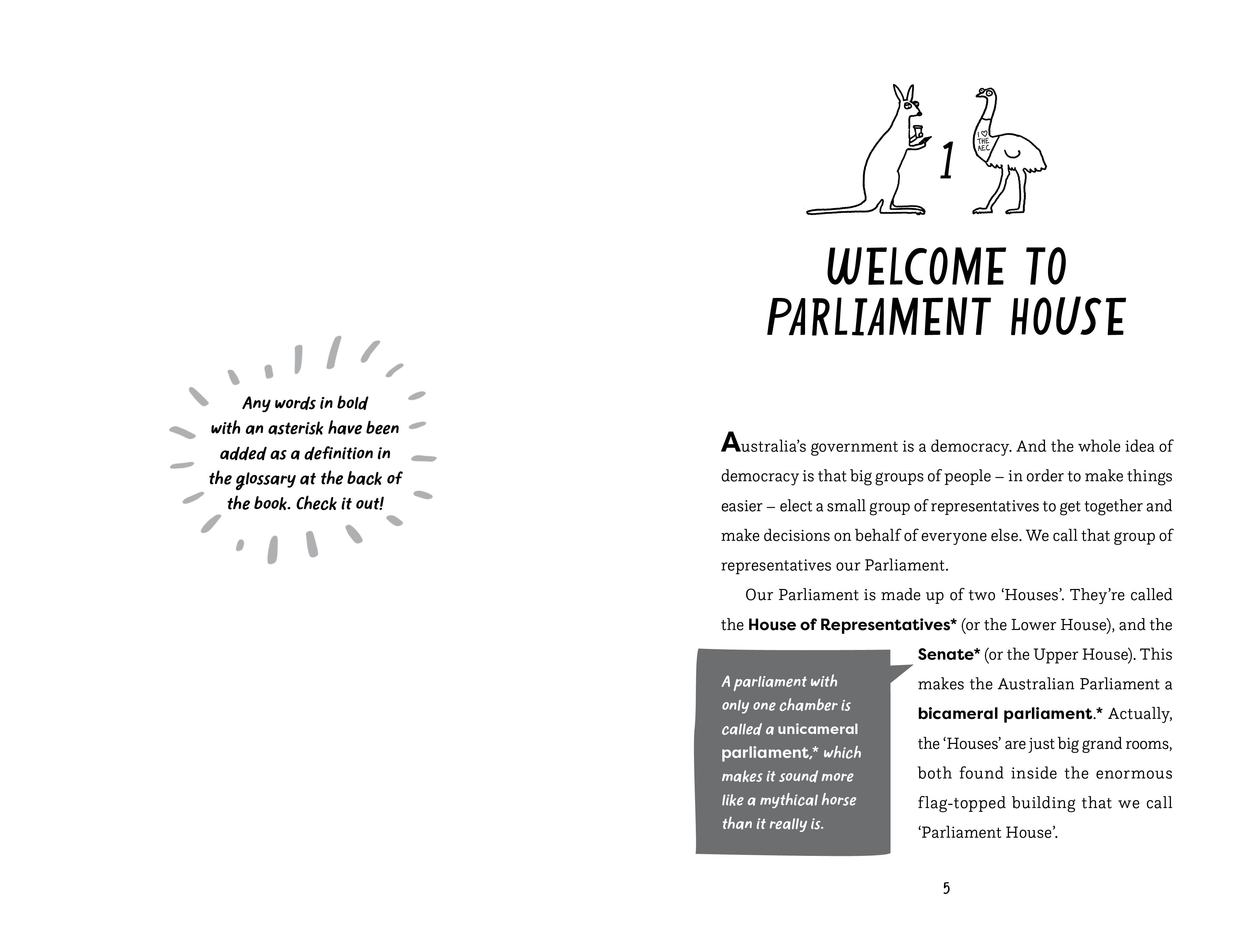 There's a Prawn in Parliament House: The Kids' Guide to Australia's Amazing Democracy