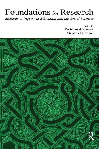 Cover image for Foundations for Research: Methods of Inquiry in Education and the Social Sciences