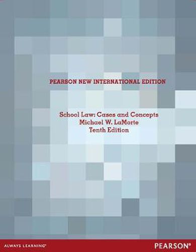 School Law: Pearson New International Edition