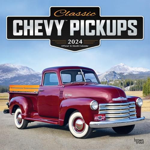 Classic Chevy Pickups 2024 Square Foil