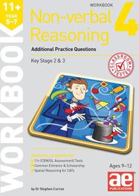 Cover image for 11+ Non-verbal Reasoning Year 5-7 Workbook 4