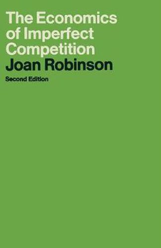 The Economics of Imperfect Competition