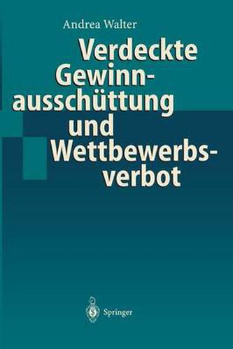 Verdeckte Gewinnausschuttung Und Wettbewerbsverbot