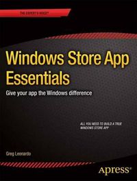 Cover image for Windows Store App Essentials: Give Your App the Windows Difference