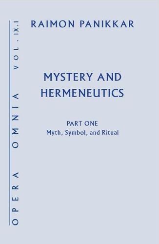 Cover image for Mystery and Hermeneutics: Myth, Symbol, and Ritual