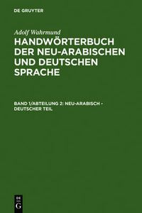 Cover image for Neu-Arabisch - Deutscher Teil