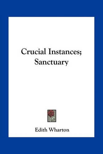 Cover image for Crucial Instances; Sanctuary